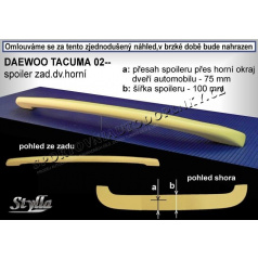 CHEVROLET TACUMA 02+ Heckspoiler. Tür oben DT1L