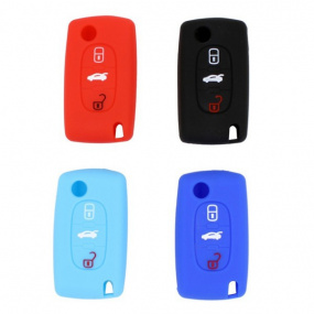 Silikonový obal na klíč - Peugeot, Citroen 3-tlačítkový
