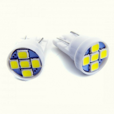 Glühbirne T105 x SMD 2835 6000K 12V 5W Farbe weiß 2 Stk