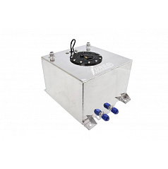 50L Kraftstofftank TurboWorks mit Sensor Silber