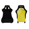 Sportstuhl SLIDE KS2 Premium Schwarzer Velours & Gelber Glitzer