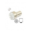 12 LED weiße Einfadenlampe BA 15S 21W 1 Stk