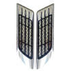 Auspuff klein Chrom S-LINE 50x190mm