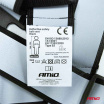 Reflektierende Gurte, schwarz universell AMiO-03938
