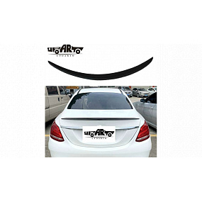 Hinterer Flügel Mercedes-Benz C W205 Lip Gloss Black Hinterer Flügel Mercedes-Benz C W205 Lip Gloss Black