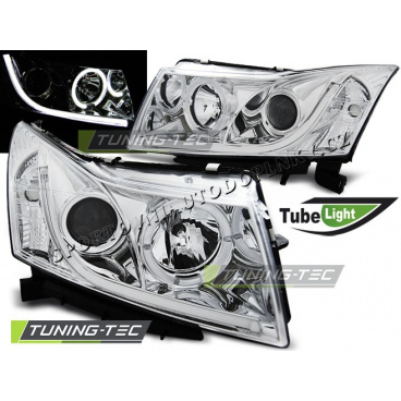 Chevrolet Cruze 2009-12 Scheinwerfer Tube Light Chrom Chevrolet Cruze 2009-12 Scheinwerfer Tube Light Chrom