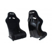 Sportliche Hartschale SLIDE RS1 aus schwarzem Wildleder