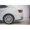 Seitendiffusoren unter der hinteren Stoßstange für Škoda Superb Mk3 FL, Maxton Design (ABS-Kunststoff ohne Oberflächenbehandlung)