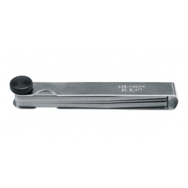 Lehre für Fugen 0,05 - 1,00 mm 13-tlg