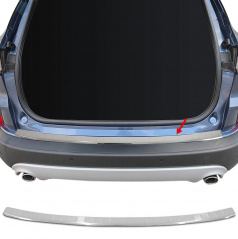 Polierte Edelstahlabdeckung der Oberkante der hinteren Stoßstange Ford Kuga 3 2020+