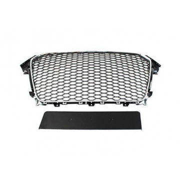 Grill Audi A4 B8 RS-Style Chrom-Schwarz