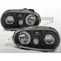 VW GOLF IV 1997-03 KLARES VORDERLICHT R32-BLICK SCHWARZ