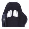Sport verstellbarer Sitz Race Sport Stoff schwarz (ohne Logo)
