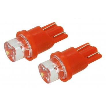 Leuchtmittel 1 LED 12V T10 rot 2 Stk Leuchtmittel 1 LED 12V T10 rot 2 Stk