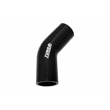 Kolanko 45st TurboWorks Black 67mm