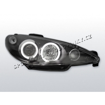 PEUGEOT 206 98-02 ANGEL EYES SCHWARZ (LPPE02) PEUGEOT 206 98-02 ANGEL EYES SCHWARZ (LPPE02)