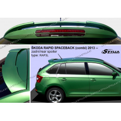 Škoda Rapid Spaceback 2012+ Heckspoiler (EU-Homologation)