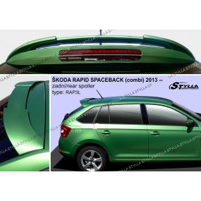 Škoda Rapid Spaceback 2012+ Heckspoiler (EU-Homologation) Škoda Rapid Spaceback 2012+ Heckspoiler (EU-Homologation)