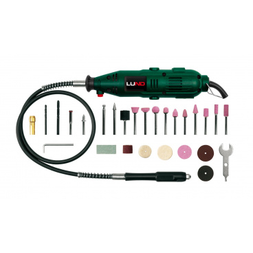 Schleifmaschine Mini 135 W + 40 LUND-Zubehör Schleifmaschine Mini 135 W + 40 LUND-Zubehör