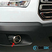 Omtec-Nebelscheinwerferrahmen aus Edelstahl für Fiat Ducato 2014-26