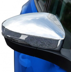 Spiegelabdeckungen aus Edelstahl