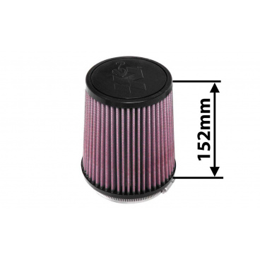 Kegelförmiger Filter K&N RU-4550 101mm Kegelförmiger Filter K&N RU-4550 101mm