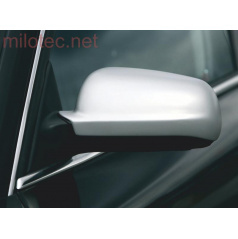 Spiegelabdeckungen Milotec – ABS silber matt, Škoda Superb