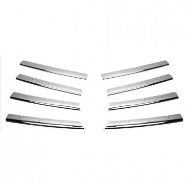 Chromlamellen aus Edelstahl der Omtec VW Transporter / Caravelle T5 Frontmaske Chromlamellen aus Edelstahl der Omtec VW Transporter / Caravelle T5 Frontmaske