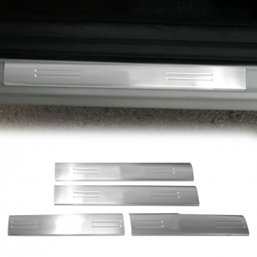 Einstiegsleisten aus rostfreiem Chrom Omtec VW Touran 2003-10 Einstiegsleisten aus rostfreiem Chrom Omtec VW Touran 2003-10