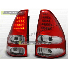 TOYOTA LAND CRUISER 120 2003-09 HINTERE LED-LAMPEN ROT WEISS