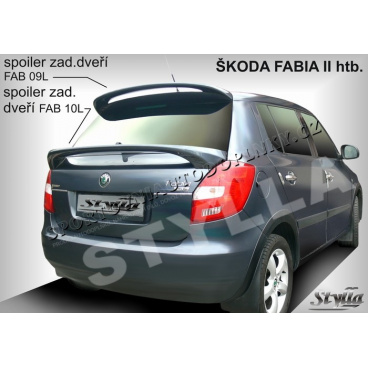 ŠKODA FABIA II Kombi-Heckspoiler. Tür oben FAB11L ŠKODA FABIA II Kombi-Heckspoiler. Tür oben FAB11L