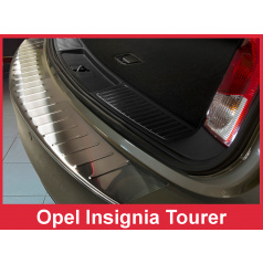 Edelstahlabdeckung - Schwellenschutz für die hintere Stoßstange Opel Insignia Tourer 2008-16