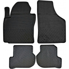 Gummi-Automatten mit Rand Škoda OCTAVIA I, GOLF V