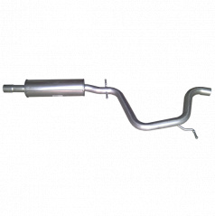 Der mittlere Teil des Škoda Octavia II Auspuffs 1.9TDi, 02/2004-10/2008