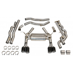 Auspuffanlage CatBack BMW M3/M4 F80/F82/F83 3.0T 13+ Aktivní