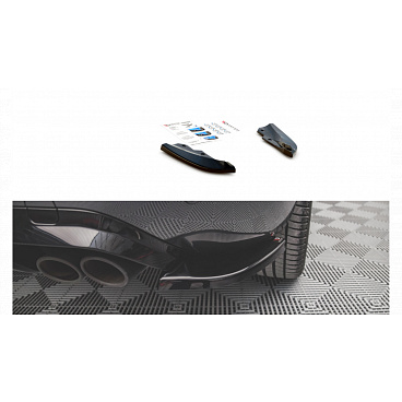 Splitter Cupra Formentor Hintere Seiten v.1 Glänzend schwarz
