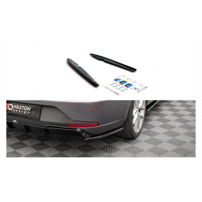Splitter Seat Leon FR Sportstourer III Tył Boczne v.2 Gloss Black