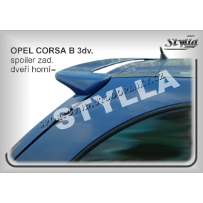 OPEL CORSA B 3D (93-00) Heckspoiler. obere Tür (EU-Homologation) OPEL CORSA B 3D (93-00) Heckspoiler. obere Tür (EU-Homologation)