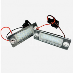 LED-Beleuchtung für das hintere Kennzeichen Škoda Octavia II 2004-08 Vor-Facelift