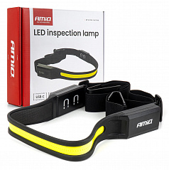 Magnetische COB-Arbeitslampe mit flexiblem Band 4000mAh AMIO-04941