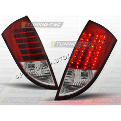 FORD FOCUS MK1 1998–04 LED-HECKLEUCHTEN ROT WEISS