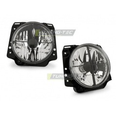 VW Golf 2 08.1983-08.1991 klare Vorderlichter mit verchromter Außenseite