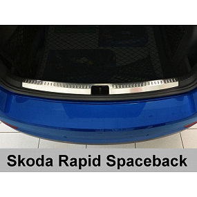 Nerez kryt- ochrana vnitřního zavazadlového prostoru Škoda Rapid Spaceback 2013-16