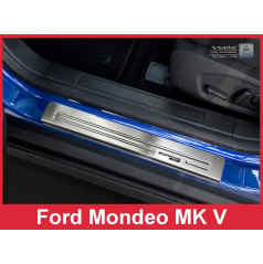 Einstiegsleisten aus Edelstahl, 4 Stück, Sonderedition Ford Mondeo MK5 Kombi 2014–16