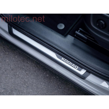 Abdeckleisten der originalen Einstiegsleisten, Škoda Kodiaq, 2016+ Abdeckleisten der originalen Einstiegsleisten, Škoda Kodiaq, 2016+