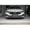 Spoiler unter der vorderen Stoßstange ver.2 für Škoda Octavia Mk4, Maxton Design (ABS-Kunststoff ohne Oberflächenbehandlung)
