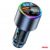 FM-Autotransmitter 1×USB-A 1×USB-C 12V 24V