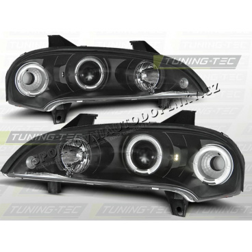 OPEL TIGRA 1994–00 ANGEL EYES SCHWARZE FRONTKLARE LICHTER