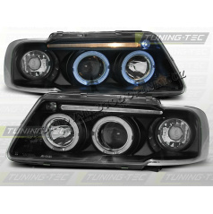 AUDI A3 (8L) 1996–00 KLARES VORDERE LICHT ANGEL EYES SCHWARZ
