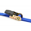 Gurt mit Ratsche und Haken 2 Stück 125daN 24mm x 4,50m TÜV